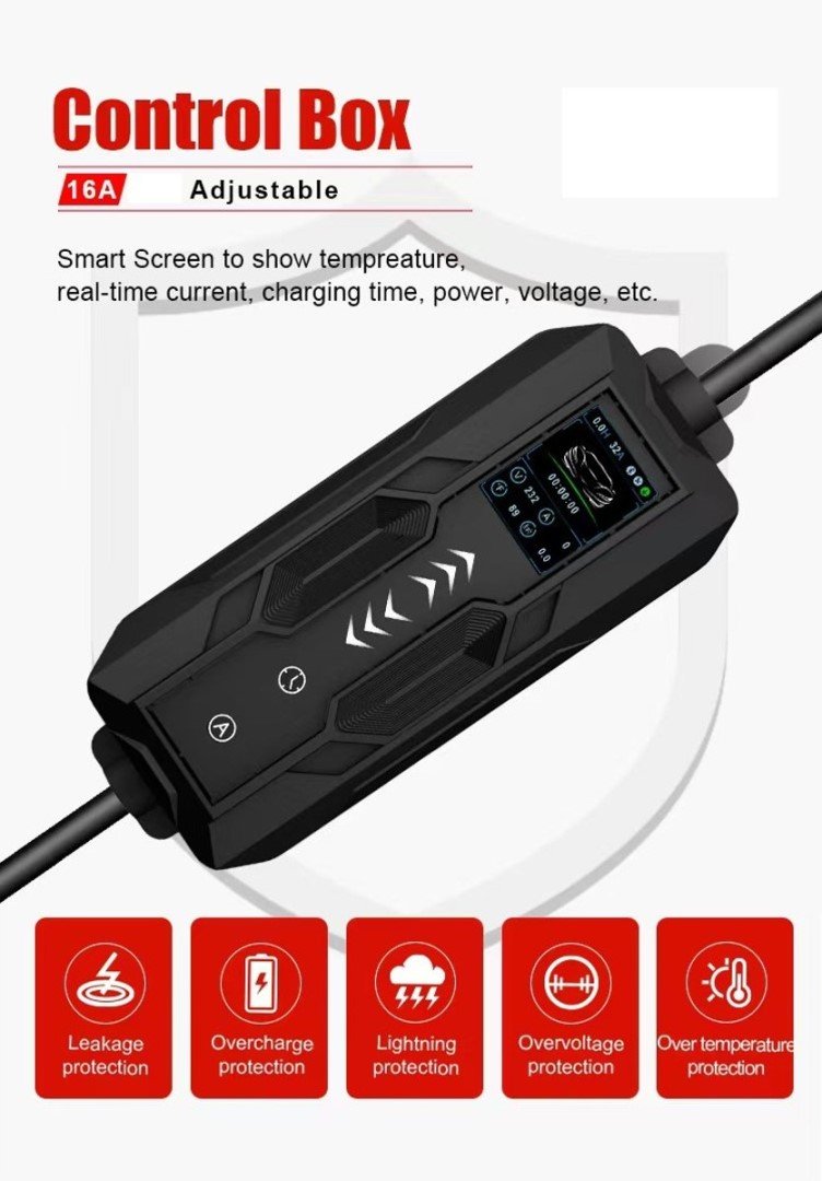IMMAX cestovní nabíjecí stanice pro elektromobily EV/PHEV AC Type 2, 11 kW