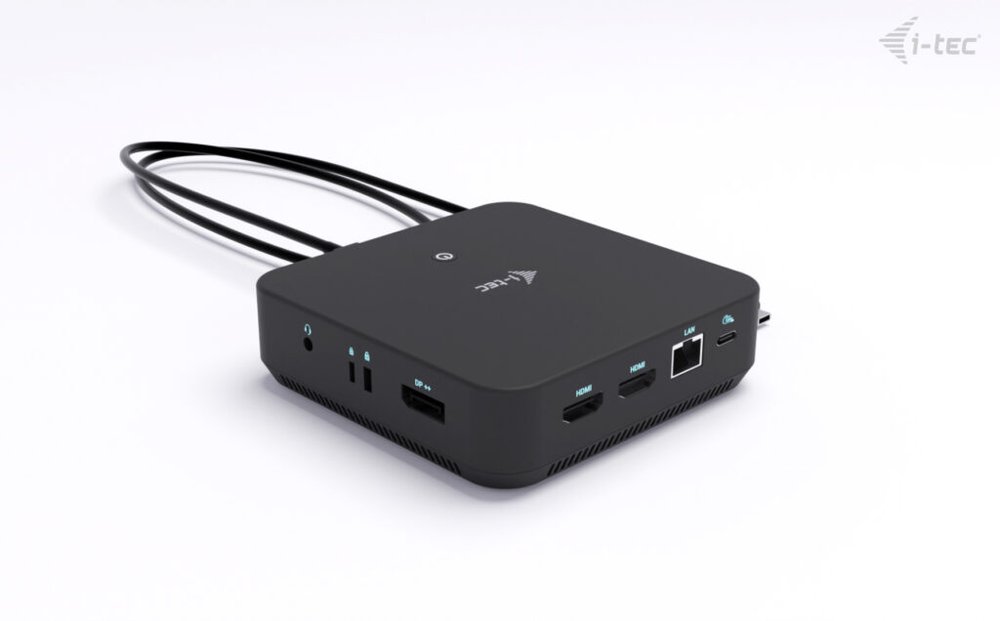 i-tec dokovací stanice USB-C DP Dual HDMI Docking Station, Power Delivery 100W