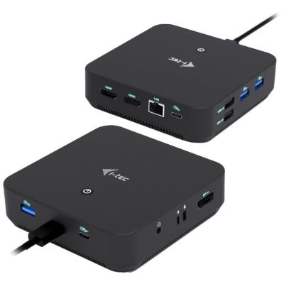 i-tec dokovací stanice USB-C DP Dual HDMI Docking Station, Power Delivery 100W