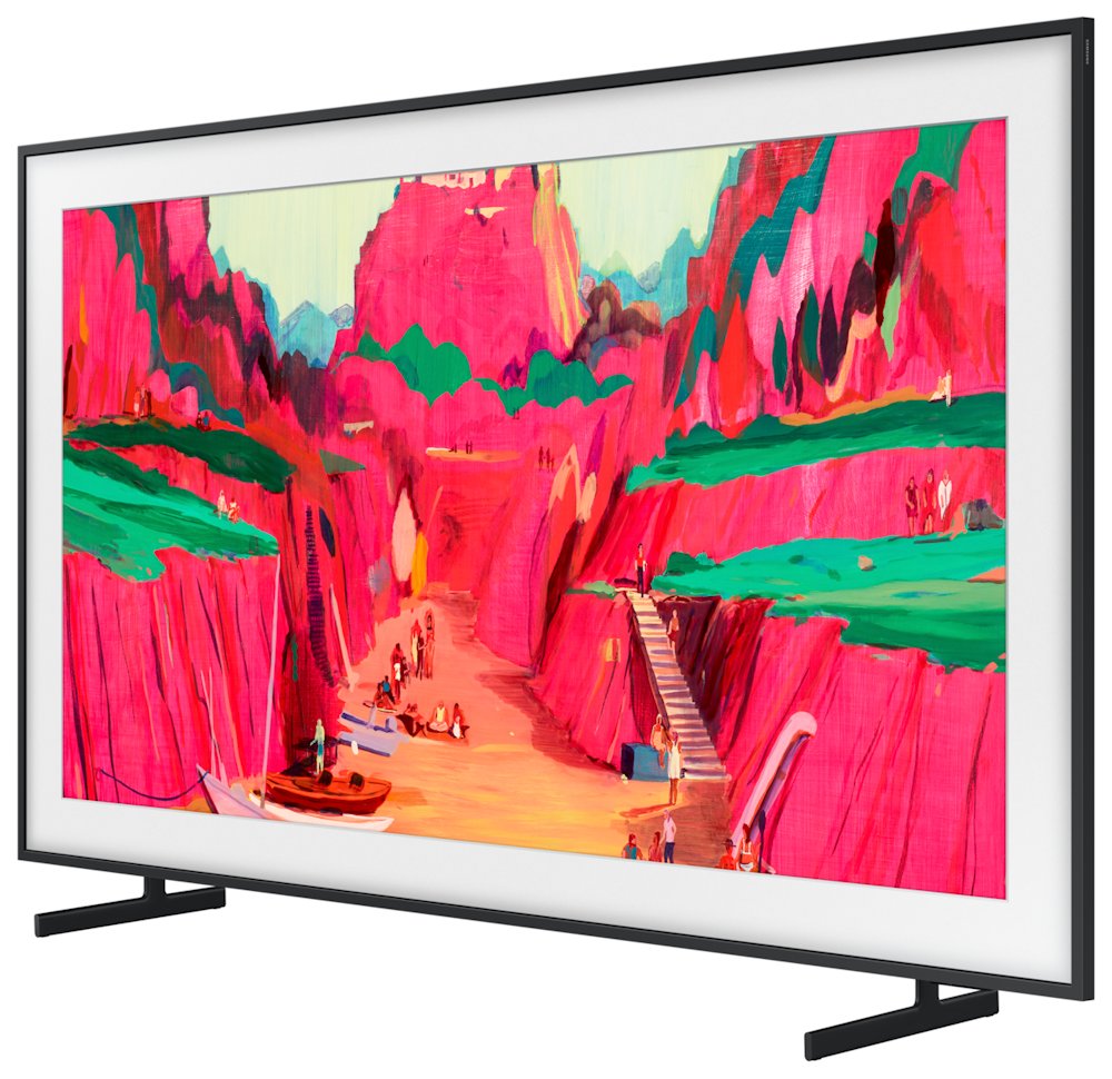 SAMSUNG SMART NEO QLED TV 85"/ The Frame QE85LS03FW/ 4K Ultra HD/ DVB-T2/S2/C/ H.265/HEVC/ 5xHDMI/ 2xUSB/ Wi-Fi/ LAN/ G