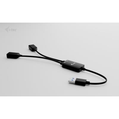 i-tec USB-A kabel HUB 2 port (2x USB-A)