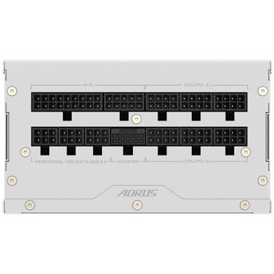 GIGABYTE AORUS ELITE P850W ICE / zdroj / 850W / ATX3.0 / PFC / 120mm fan / 80PLUS Platinum / Modulární / Bílý