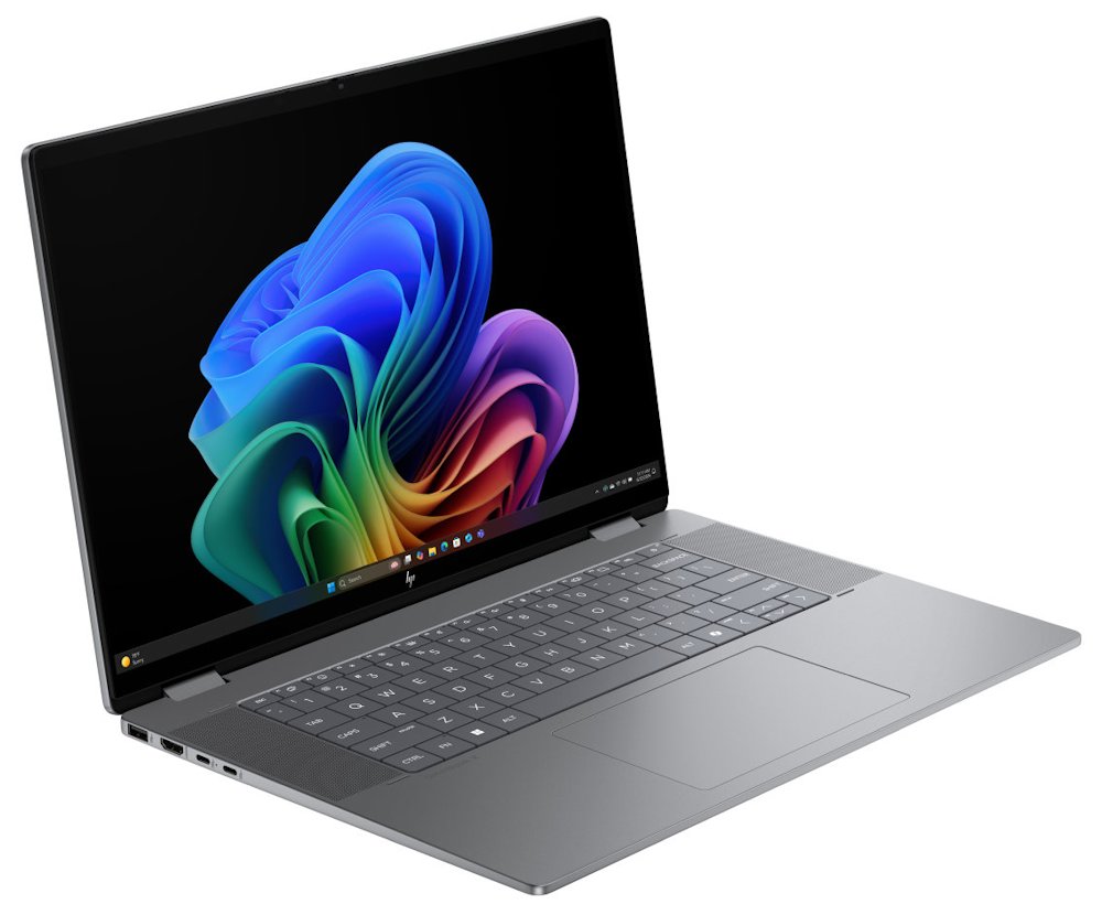 HP OmniBook X Flip AI 16-ar0004nc/ Ryzen AI 7 350/ 32GB DDR5/ 2TB SSD/ Radeon Graphics/ 16"3K,OLED,touch/ W11H/ stříbrný