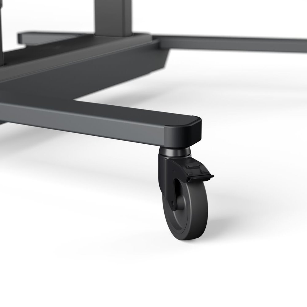 Vogels RISE Elektrický pojízdný TV lift, pojízdný pro displej 55-86", nosnost 120 kg, rychlost 50 mm/s, černý