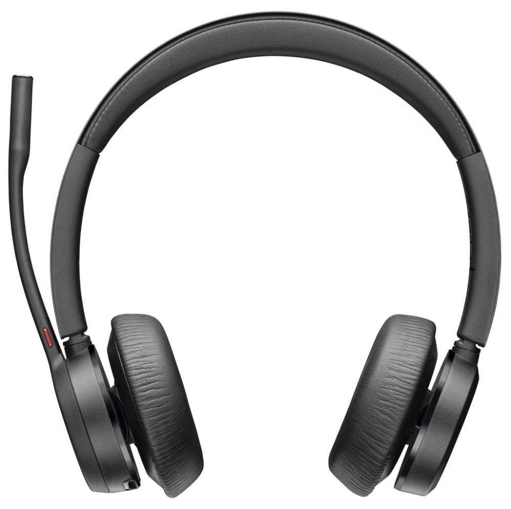 Poly Voyager 4320 UC Stereo USB-A Headset +BT700 USB-A Adapter +Charging Stand