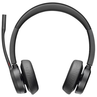 Poly Voyager 4320 UC Stereo USB-A Headset +BT700 USB-A Adapter +Charging Stand
