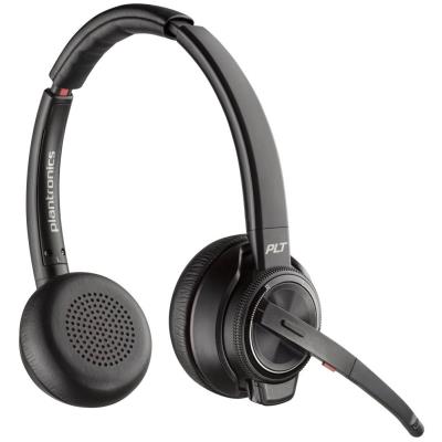 Poly Savi 8220 - Savi 8200 series - náhlavní souprava - náhlavní - DECT / Bluetooth - bezdrátový