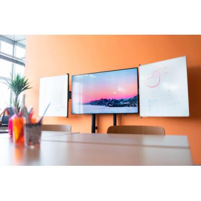 Vogels Postranní tabule 75" pro lifty RISE 5xxx, bílá keramika pro psaní fixem, magnetický zámek