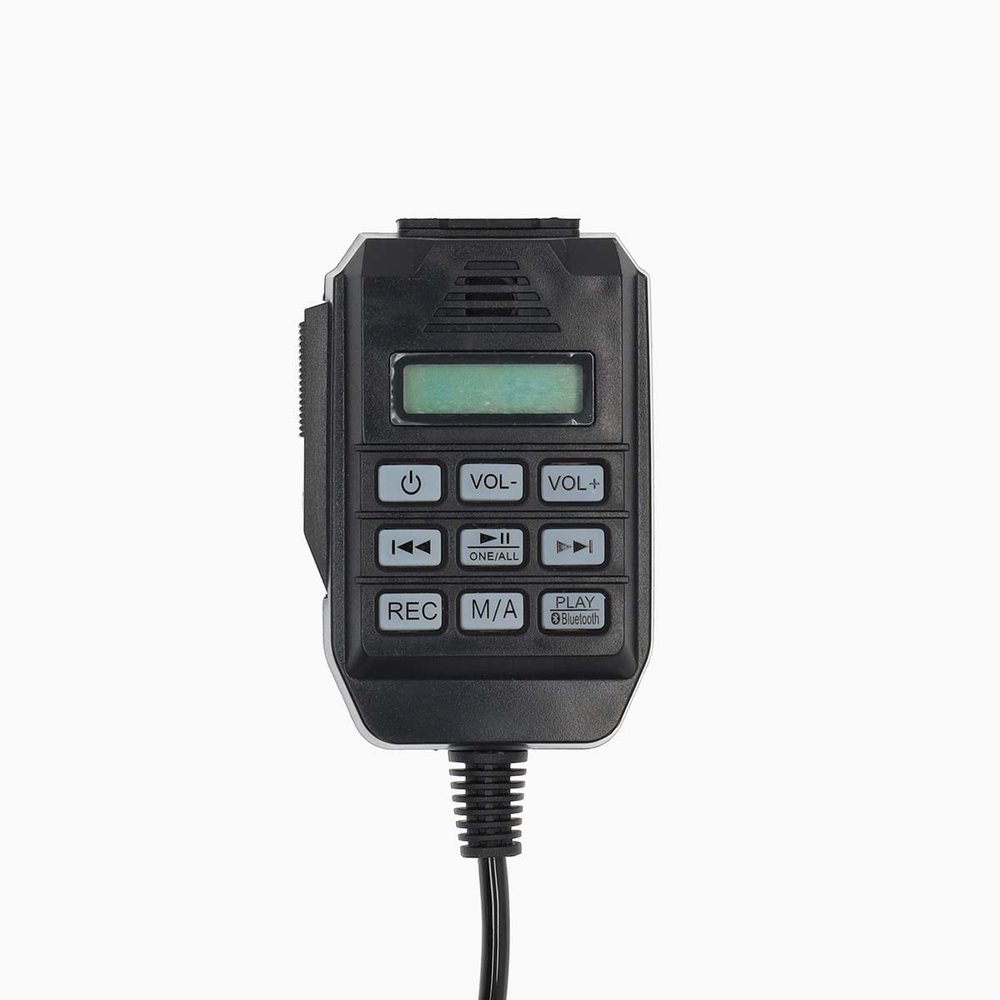 POŠKOZENÝ OBAL - NEDIS megafon/ BT/ rozsah 1500m/ hlasitost 120dB/ odnímatelný mikrofon/ vestavěná siréna/ ramenní popruh/ čer...