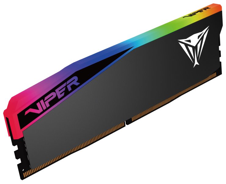 PATRIOT VIPER RGB Elite 5 Ultra 64GB DDR5 6400MT/s / DIMM / CL39 / XMP 3.0 / 1,4V / Kit 2x 32GB