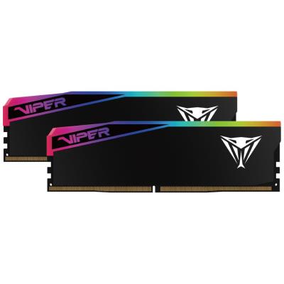 PATRIOT VIPER RGB Elite 5 Ultra 32GB DDR5 6400MT/s / DIMM / CL39 / XMP 3.0 / 1,4V / Kit 2x 16GB