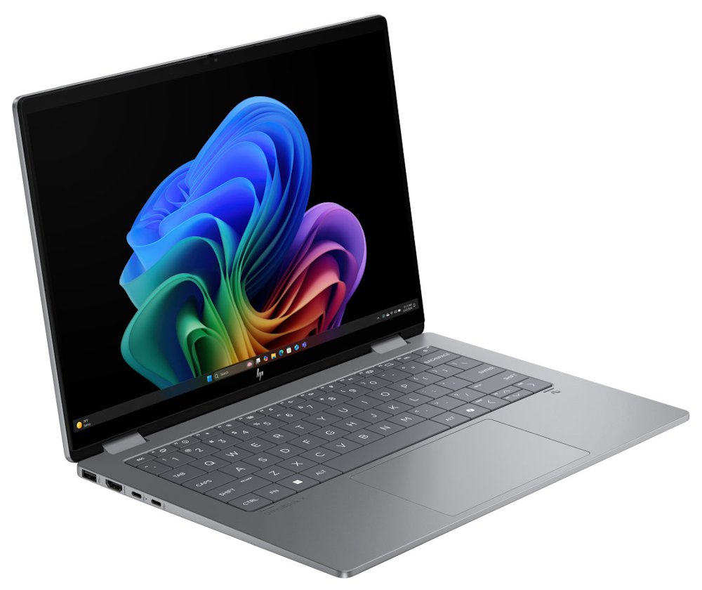 HP OmniBook X Flip AI 14-fk0000nc/ Ryzen AI 5 340/ 16GB DDR5/ 1TB SSD/ Radeon Graphics/ 14"WUXGA,touch/ W11H/ stříbrný