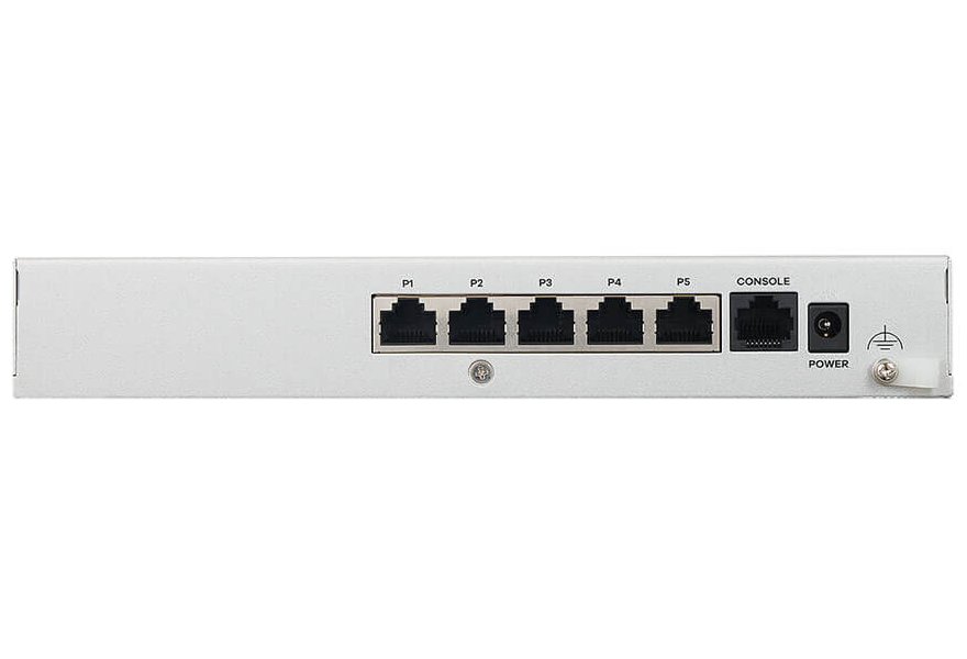 Zyxel USG FLEX 50 HP, 5 Gigabit user-definable ports, 1*1G PoE+, 1*USB with 1 YR Gold Security Pack