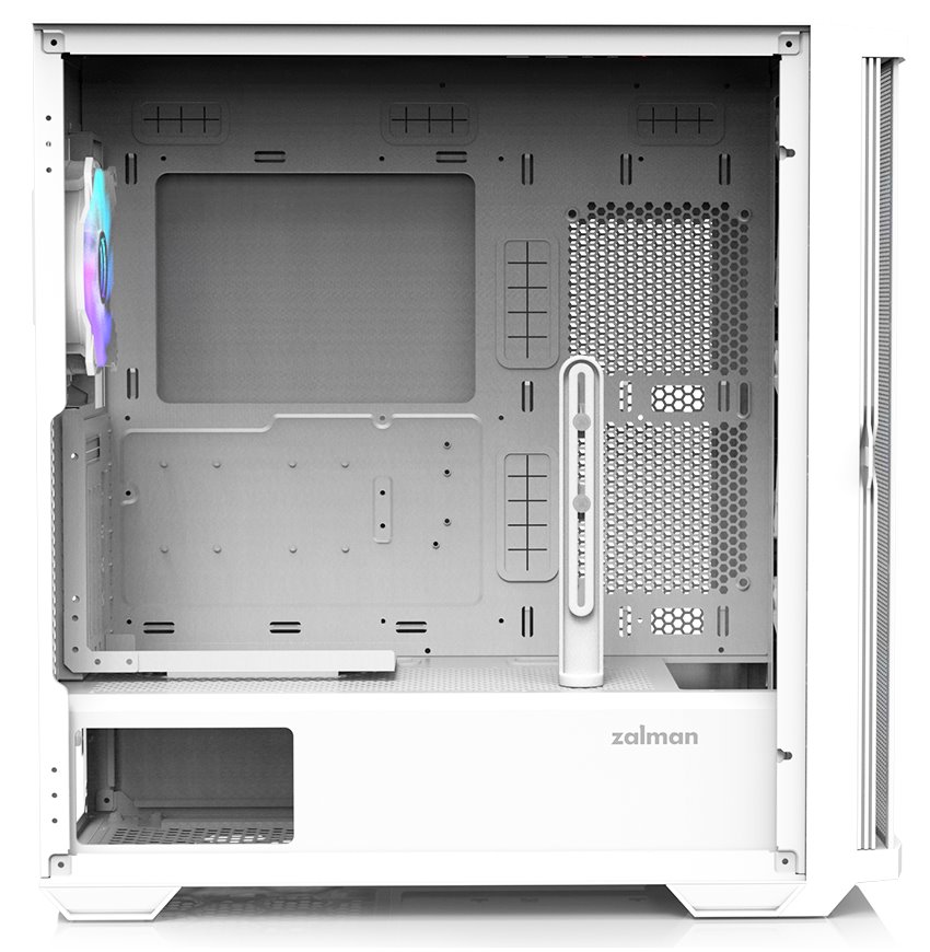 POŠKOZENÝ OBAL - Zalman skříň Z10 Duo / ATX / 4x120 mm ARGB fan / 2xUSB 3.0 / USB-C / tvrzené sklo / bílá