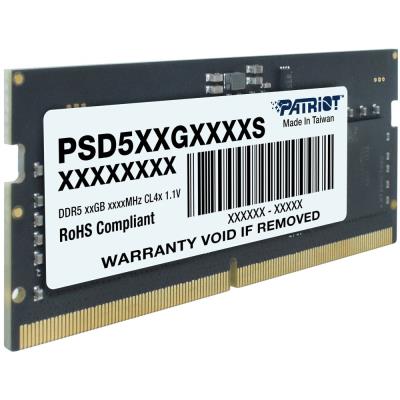 PATRIOT Signature Line 24GB DDR5 5600MT/s / SO-DIMM / CL46 / 1,1V