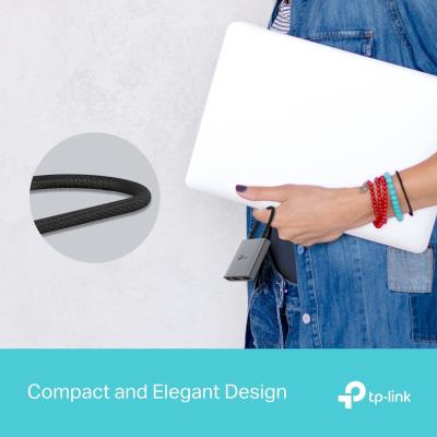TP-Link UH3020C Dokovací stanice 1x USB-C na 3 porty s HDMI 4K při 60Hz, 100W PD, 1× USB-A