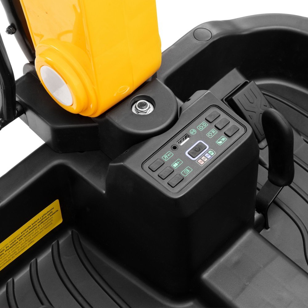 BLUETOUCH elektrický bagr pro děti/ rychlost 2-5 km/h/ dojezd 4 km