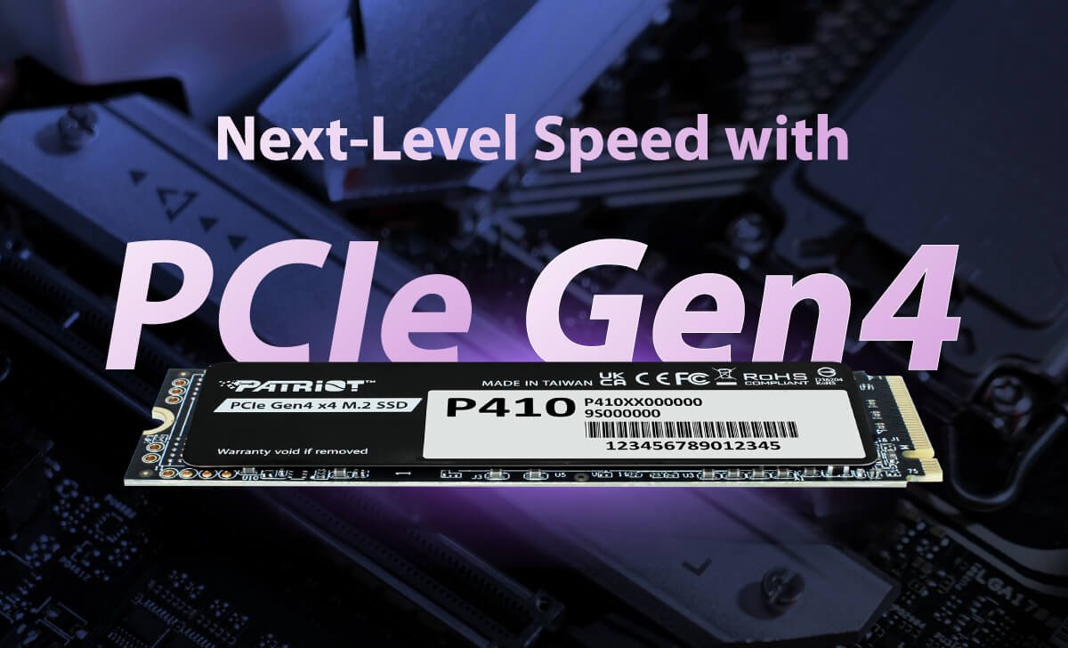 PATRIOT P410 500GB SSD / Interní / M.2 PCIe Gen4 x4 NVMe / 2280