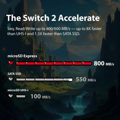 PATRIOT EP Express MicroSD Card 1TB / UHS-I / U3 / CL10 / R:800 / W:600MB/s / Vhodné pro Nintendo Switch 2