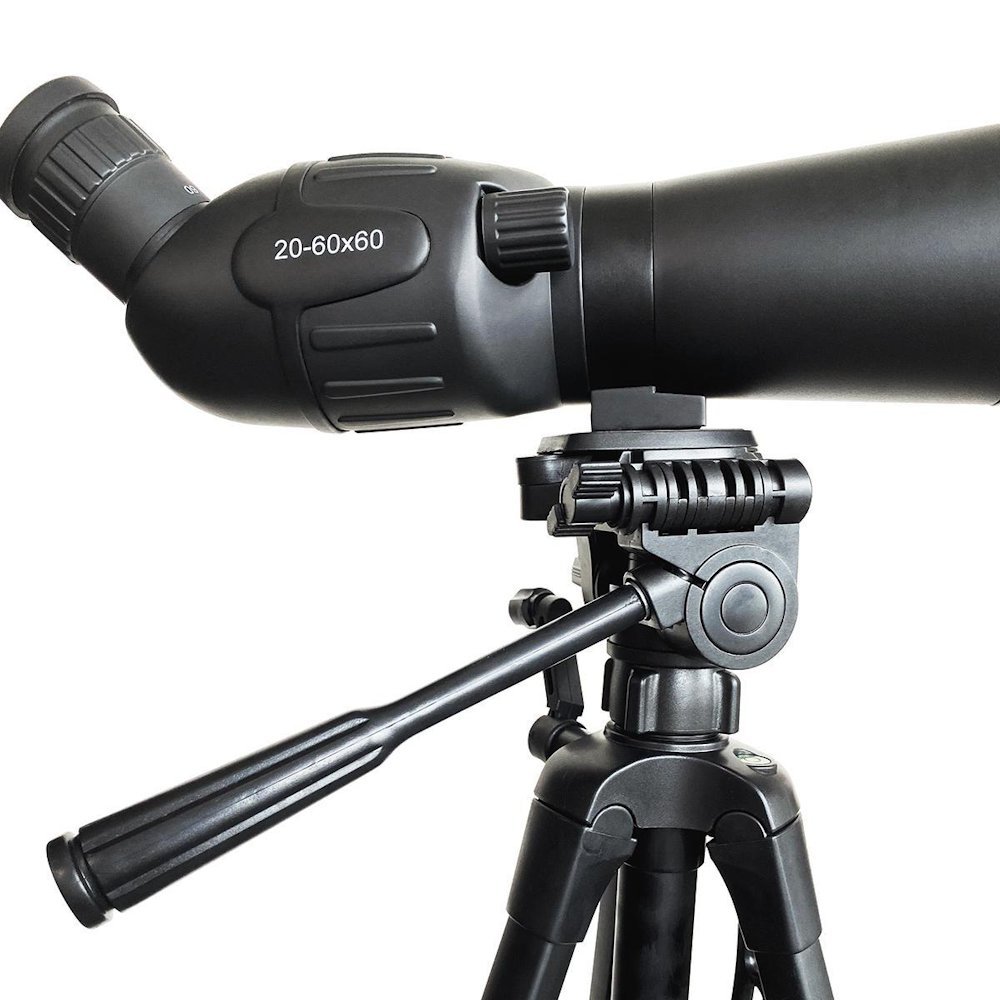 NEDIS dalekohled/ zvětšení 20-60x/ průměr objektivu 60 mm/ zorné pole 38 m/ včetně přepravní tašky/ černý