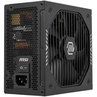 MSI zdroj MAG A650GLS PCIE5/ 650W/ ATX3.1/ akt. PFC/ 7 let celk. záruka/ 135mm fan/ modulární kabeláž/ 80PLUS Gold