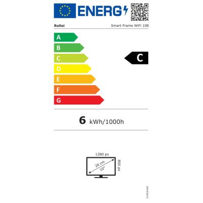 Rollei fotorámeček WiFi 108/ úhlopříčka 10.1"/ 32GB/ 2W/ Frameo APP/ Světlé dřevo