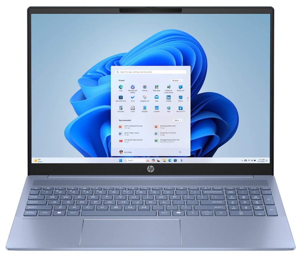 HP OmniBook 5 AI PC 16-af1003nc/ Core Ultra 5-225U/ 16GB DDR5/ 512GB SSD/ Intel Graphics/ 16"WUXGA,OLED/ W11H/ modrý