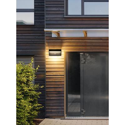 IMMAX SUN DOWN venkovní solární nástěnné LED osvětlení IP44, 900lm PIR senzor