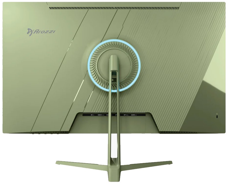 AROZZI NOVA herní monitor 27" 27T2K180 Forest Green/ LED/ 2560x1440/ 180Hz/ IPS/ 1000:1/ 1ms/ 2xHDMI/ 2xDP/ mech. zelený