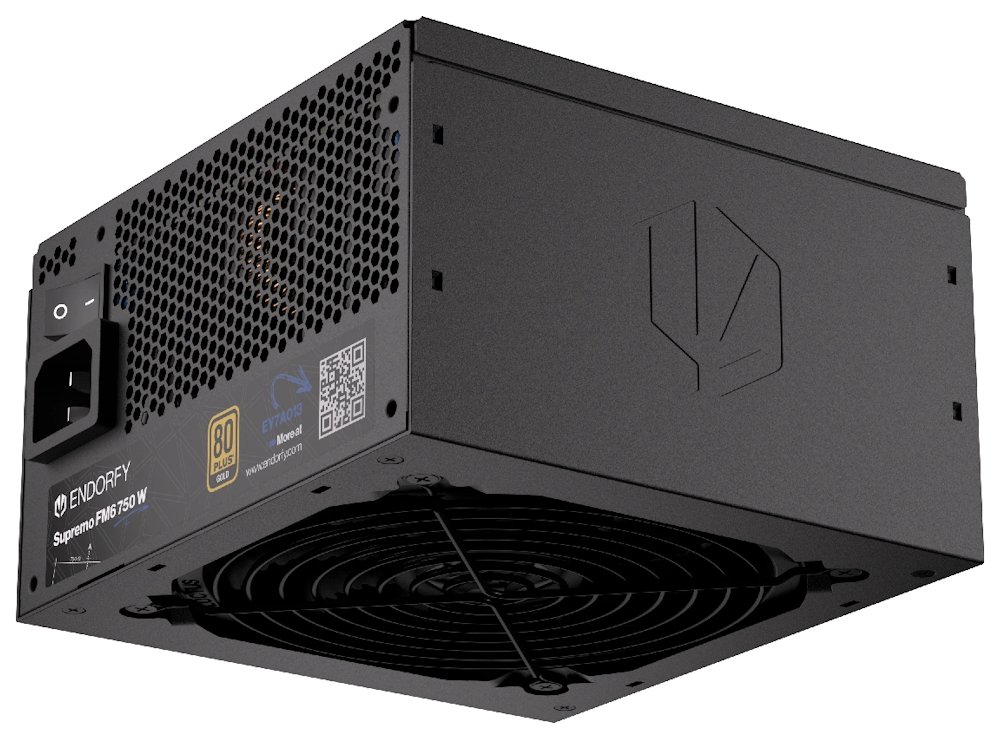 Endorfy zdroj Supremo FM6 Gold 750W / ATX3.1 / 120mm / modulární / 80 Plus Gold