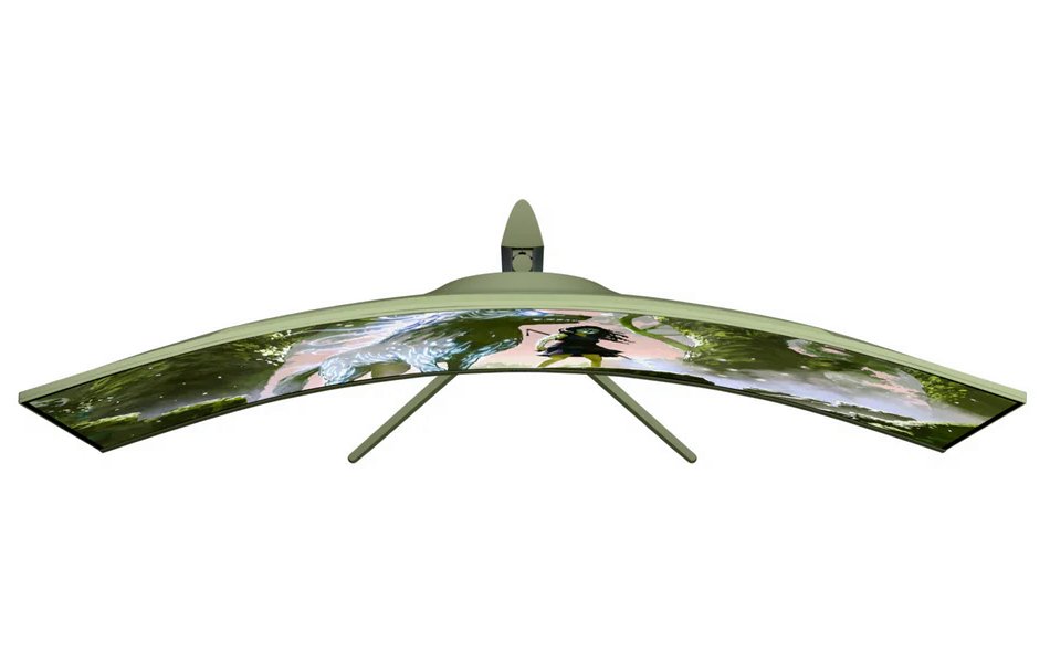 AROZZI NOVA herní monitor 49" 49TUW165 Forest Green/ LED/ 5120x1440/ 165Hz/ VA/ 3000:1/ 1ms/ 2xHDMI/ DP/ USB-C/ m.zelený