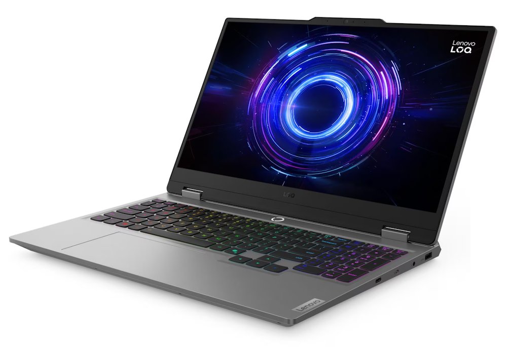 Lenovo LOQ 15IRX10/ i7-13650HX/ 32GB DDR/ 1TB SSD/ RTX 5060 8GB / 15,6"FHD,matný/ W11H/ šedý