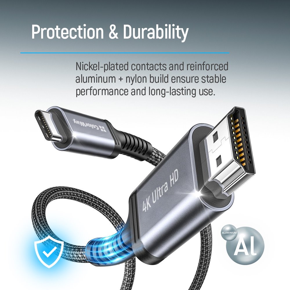 Colorway Adaptér USB-C na HDMI/ 2m