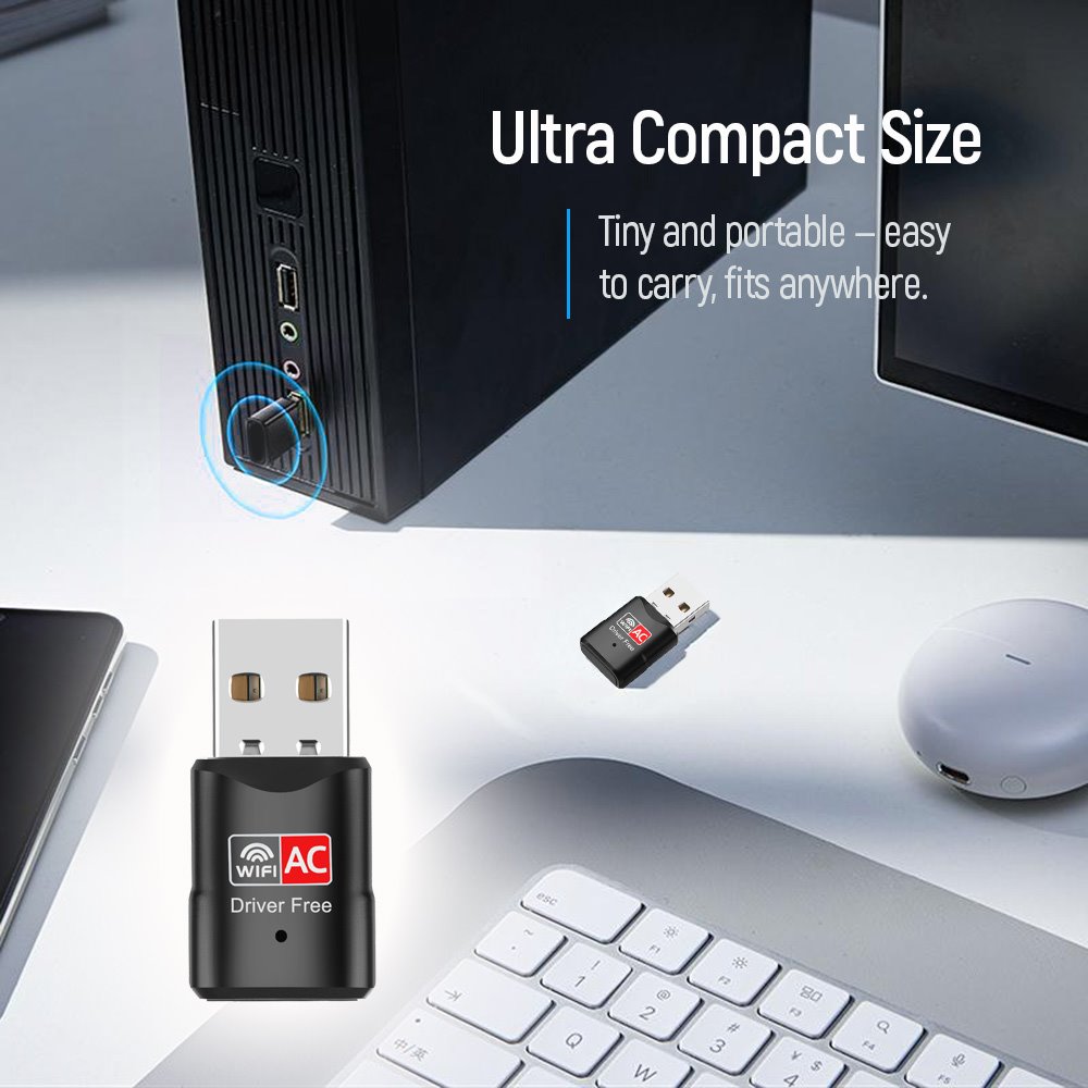 Colorway Dual band Wi-Fi Adaptér 2.4GHz, 5GHz/ USB-A