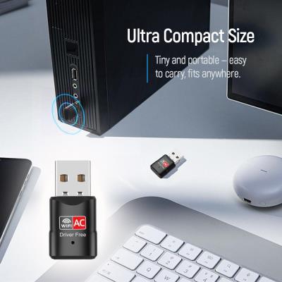Colorway Dual band Wi-Fi Adaptér 2.4GHz, 5GHz/ USB-A