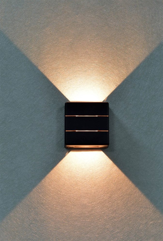 IMMAX LUXLINE venkovní LED nástěnné osvětlení, 6W, 3000K, 240V, IP54, dubové dřevo