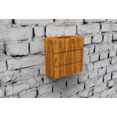 IMMAX LUXLINE venkovní LED nástěnné osvětlení, 6W, 3000K, 240V, IP54, ořechové dřevo