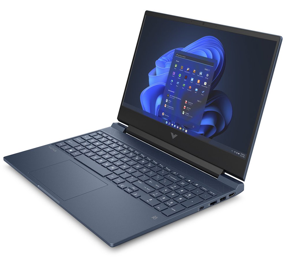 HP VICTUS 15-fb3000nc/ Ryzen 5 240/ 16GB DDR5/ 1TB SSD/ RTX 5050 8GB/ 15,6"FHD,matný/ W11H/ modrý
