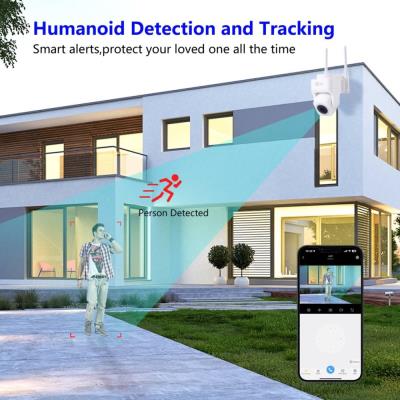 POŠKOZENÝ OBAL - IMMAX NEO LITE SMART Security venkovní kamera CUBE, PT, Wi-Fi 2,4 a 5GHz, 4MP, ONVIF, TUYA