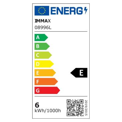 IMMAX LED stolní lampička PERLA/ Qi nabíjení/ 18W/ DC 12V/1,5A/ 270lm/ černo-šedá/ kovový detail