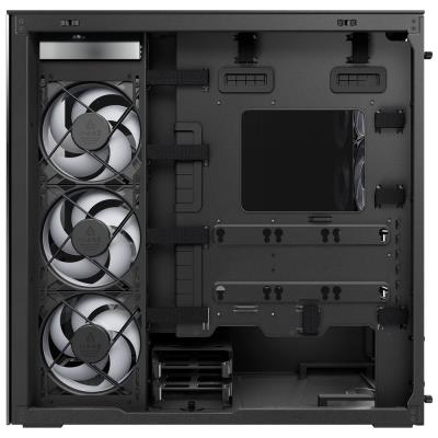 ARCTIC skříň Xtender / E-ATX / 2x120mm ARGB fan / 2xUSB / USB-C / vertical GPU kit / zrcadlové sklo / černá