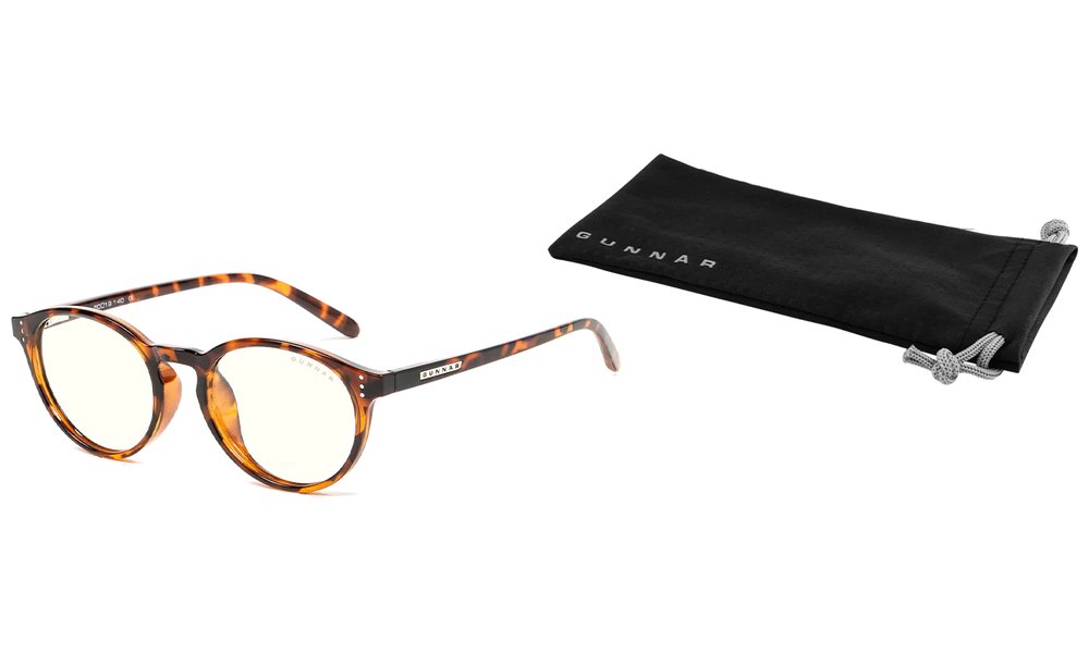 GUNNAR kancelářske/herní dioptrické brýle  ATTACHE READER TORTOISE * čirá skla * BLF 35 * dioptrie +2.5