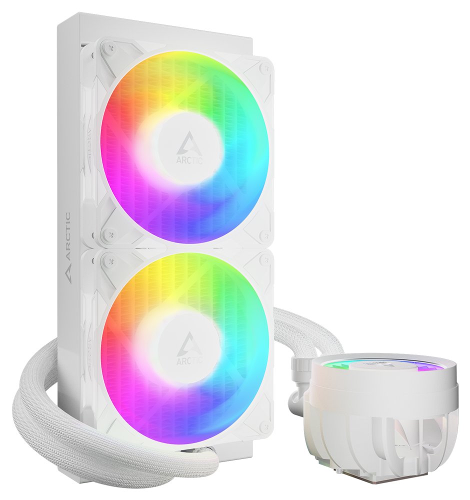 ARCTIC vodní chladič Liquid Freezer III Pro 240 ARGB bílý