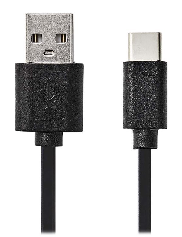 NEDIS kabel USB 2.0/ zástrčka USB-C - zástrčka USB-A/ 15W/ černý/ box/ 3m