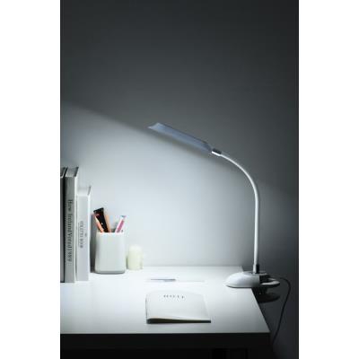 IMMAX LED stolní lampička CLIP/ 7,5W/ DC 12V/1A/ CCT/ IP20/ bílá