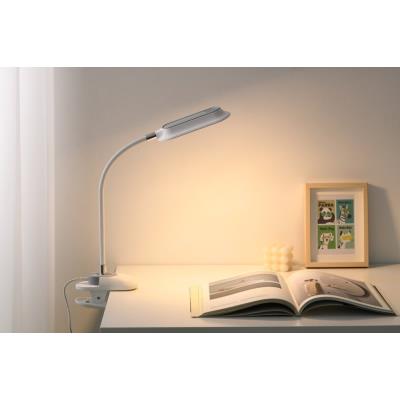 IMMAX LED stolní lampička CLIP/ 7,5W/ DC 12V/1A/ CCT/ IP20/ bílá