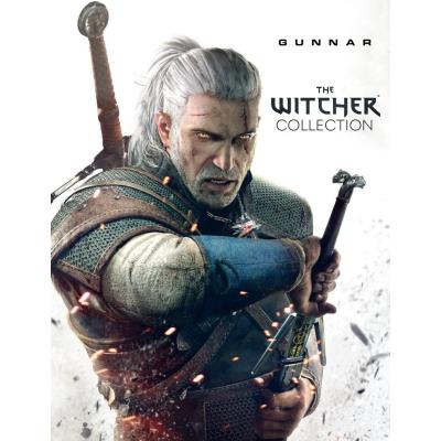 GUNNAR kancelářske/herní brýle  WITCHER CIRI  METEORITE/SADDLE  jantarová skla BLF 65 GUNNAR focus