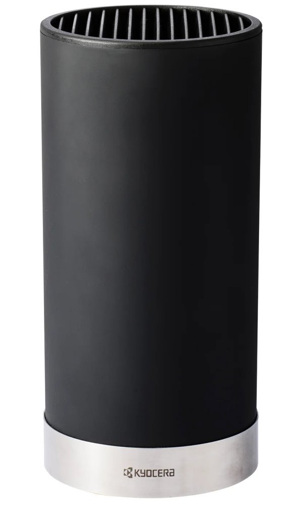 Kyocera Kulatý blok na nože černý + 2 nože KB-RD BK 2KN EU
