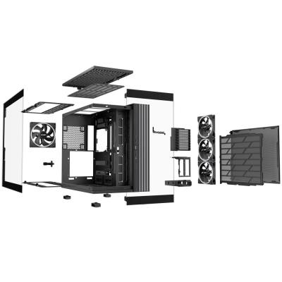POŠKOZENÝ OBAL - Be quiet! skříň LIGHT BASE 900FX / ATX / ARGB pásek / 4x140mm ARGB fan / 2xUSB 3.0 / USB-C / panoramatická / ...