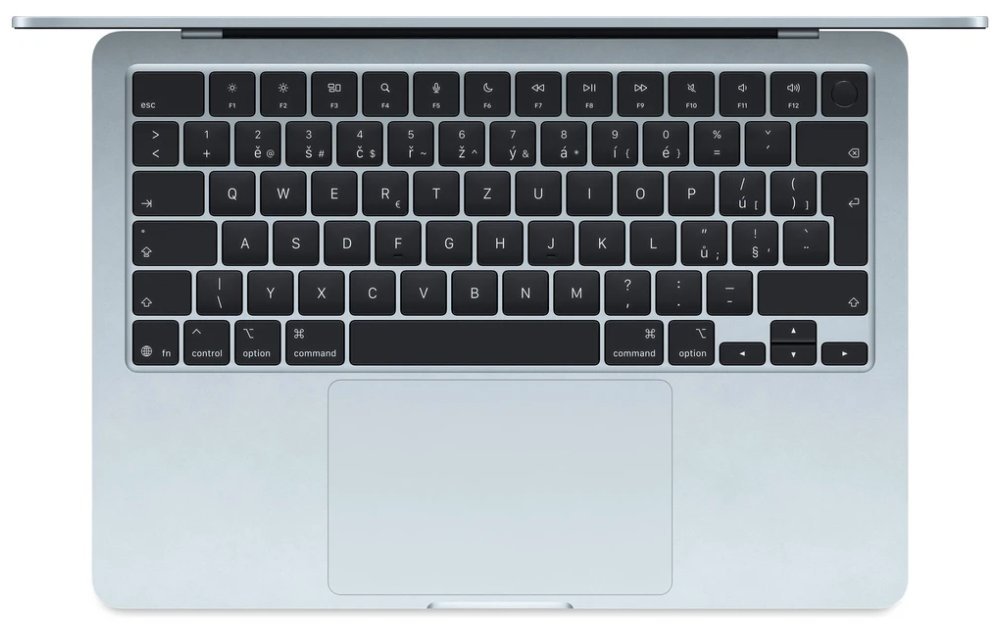 Apple MacBook Air 13,6'' (2025) / M4 / 10C CPU / 10C GPU / 24GB RAM / 512GB SSD / Blankytně modrý